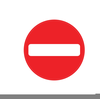 Free Clipart No Entry Sign Image