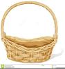 Empty Basket Clipart Image