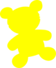 Yellow Teddy Bear Clip Art
