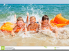 Kids Beach Clipart Free Image
