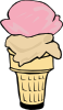 Ice Cream Cones Ff Menu Clip Art