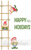 Holiday Elf Clipart Image