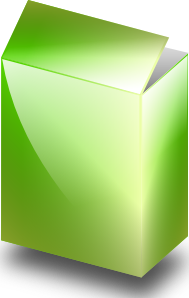 Ronoaldo Green Box Clip Art