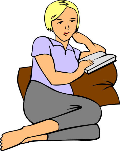 free reading clipart - photo #16