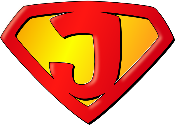 free superhero logo clipart - photo #17