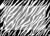 Zebra Poster Background Clip Art