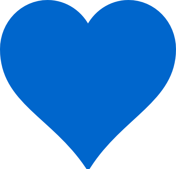 blue heart clip art free - photo #14