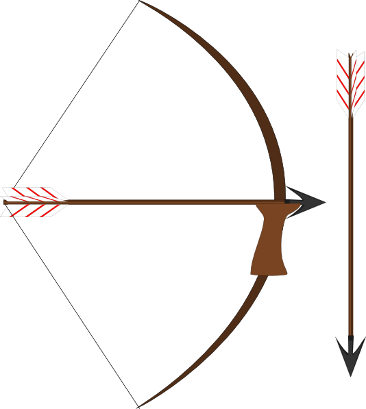 clipart bow and arrow - photo #3