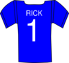 Jersey Rick Clip Art