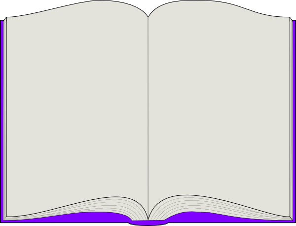 Purple Book Clip Art at Clker.com - vector clip art online, royalty