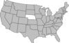 Nebraska Us Map Clip Art