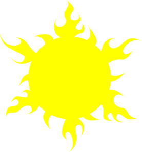 Sun Yellow Clip Art