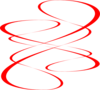 Red Swish Clip Art