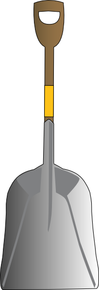 free clip art snow shovel - photo #37