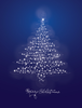 Christmas Card Blue 1 Image