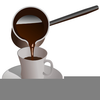 Coffee Donuts Clipart Image