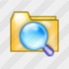 Icon Folder Search Image