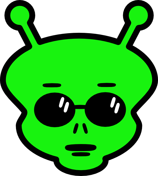 free cartoon alien clipart - photo #17