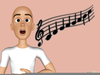 Singing Voice Clipart Image
