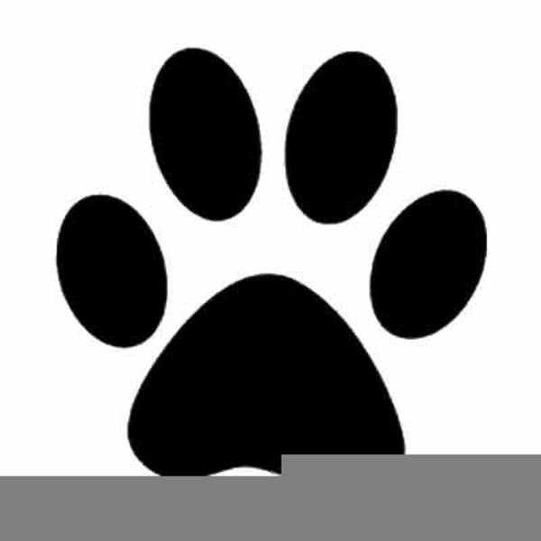 Free Bulldog Paw Print Clipart | Free Images at Clker.com - vector clip