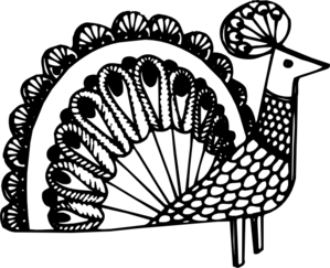 Peacock Art Clip Art