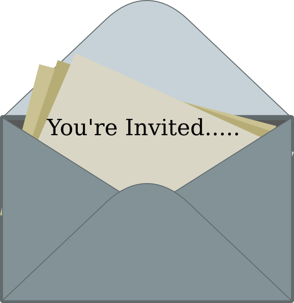 invitation card clipart - photo #3