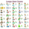 Large User Icons Image