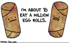 Eggroll Clipart Image