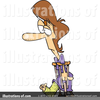 Frog Crutches Clipart Image