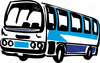 Clipart Of Charter Bus Image