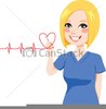 Nurse Logo Clipart Image