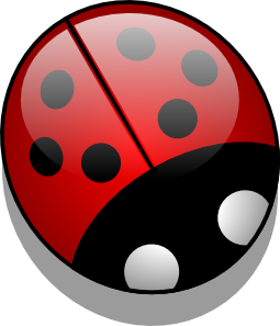 Ladybug on Ladybug Clip Art   Vector Clip Art Online  Royalty Free   Public