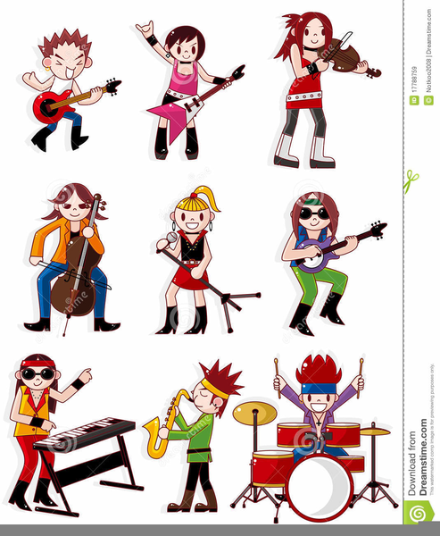 Animated Music Group Clipart | Free Images at  - vector clip art  online, royalty free & public domain