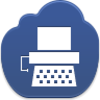 Typewriter Icon Image