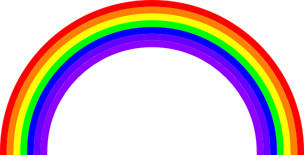 free rainbow clipart images - photo #9