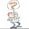 Clipart Puzzled Person Image