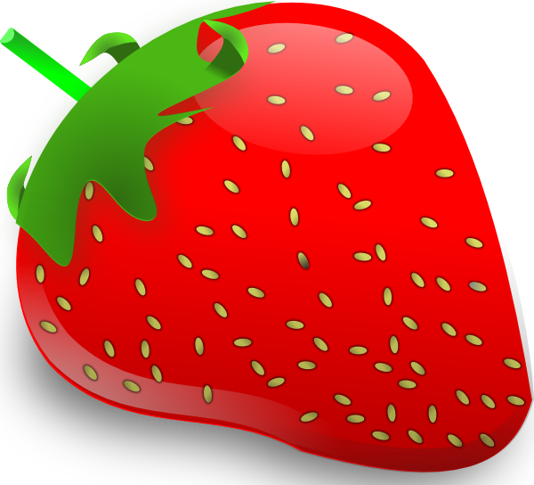 strawberry clipart vector - photo #10
