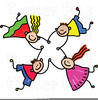Clipart Of Kids Holding Hands Image
