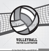 Free Clipart Volleyball Net Image