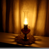 Israel Oil Lamp Photo Clipart Image