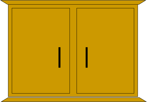 free clipart kitchen cabinets - photo #26
