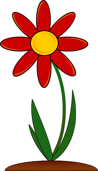 flower clip art images. Red Flower clip art