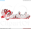 Free Cheerleader Vector Clipart Image