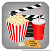Clipart Of Movie Popcorn Image