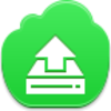 Free Green Cloud Drive Upload Image
