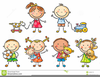 Free Animated Clipart Of Children Playing Image