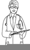 Female Doctor Clipart Image