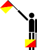 Naval Semaphore Flag C Clip Art
