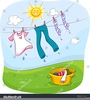 Clipart Clothes Line Image