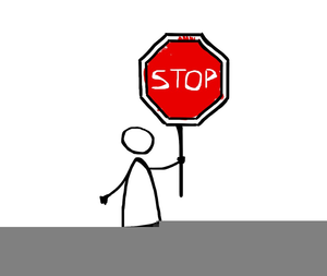 stop hand clipart